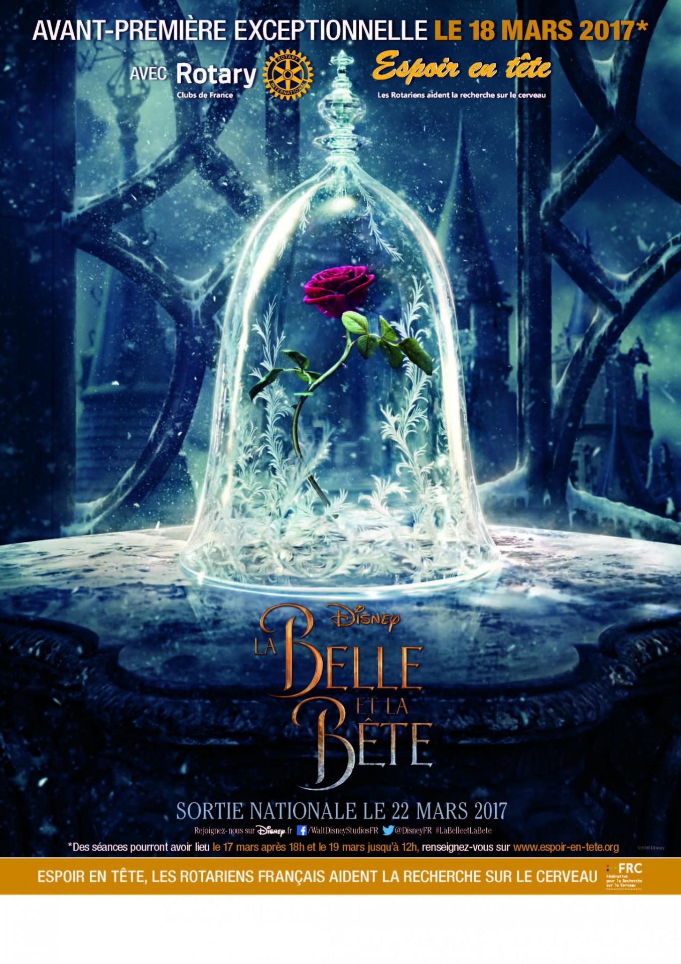 Affiche la belle et la bete